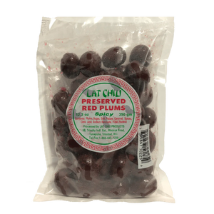 Preserved Red Plums Spicy - Lat Chiu - 350g